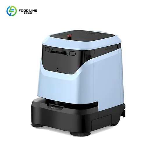 Durable and Efficient Commercial Floor Cleaning Service Robot